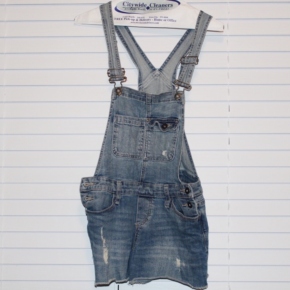 Short Jean Overalls